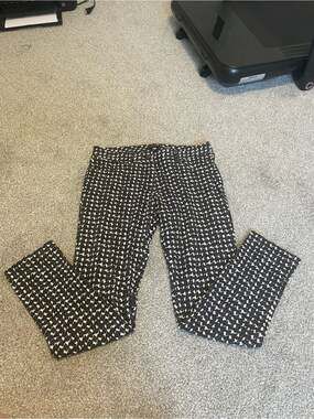 J McLaughlin Houndstooth Skinny Pant Size 4